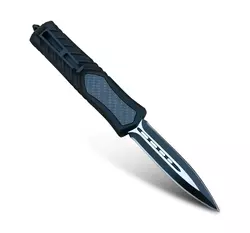 1 Coltello tascabile tattico con coltello tattico a lama nera