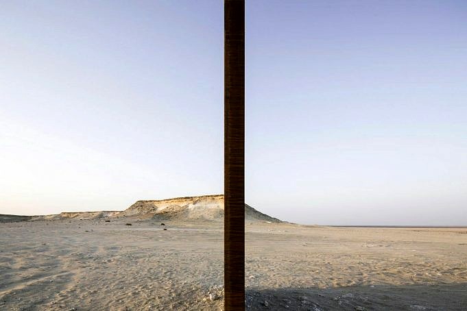 Richard Serra Nel Deserto Del Qatar